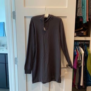 Z Supply medium hooded sweatshirt dress